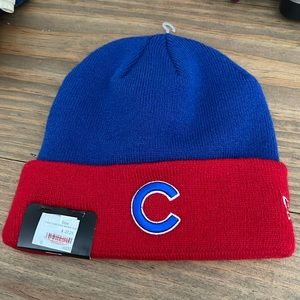 NWT New Era Chicago Cubs MLB Basic Cuff Team Beanie UNISEX Hat